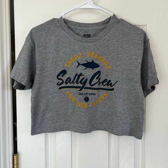 Salty Crew Tops - Salty Crew Short Sleeve Crop Top